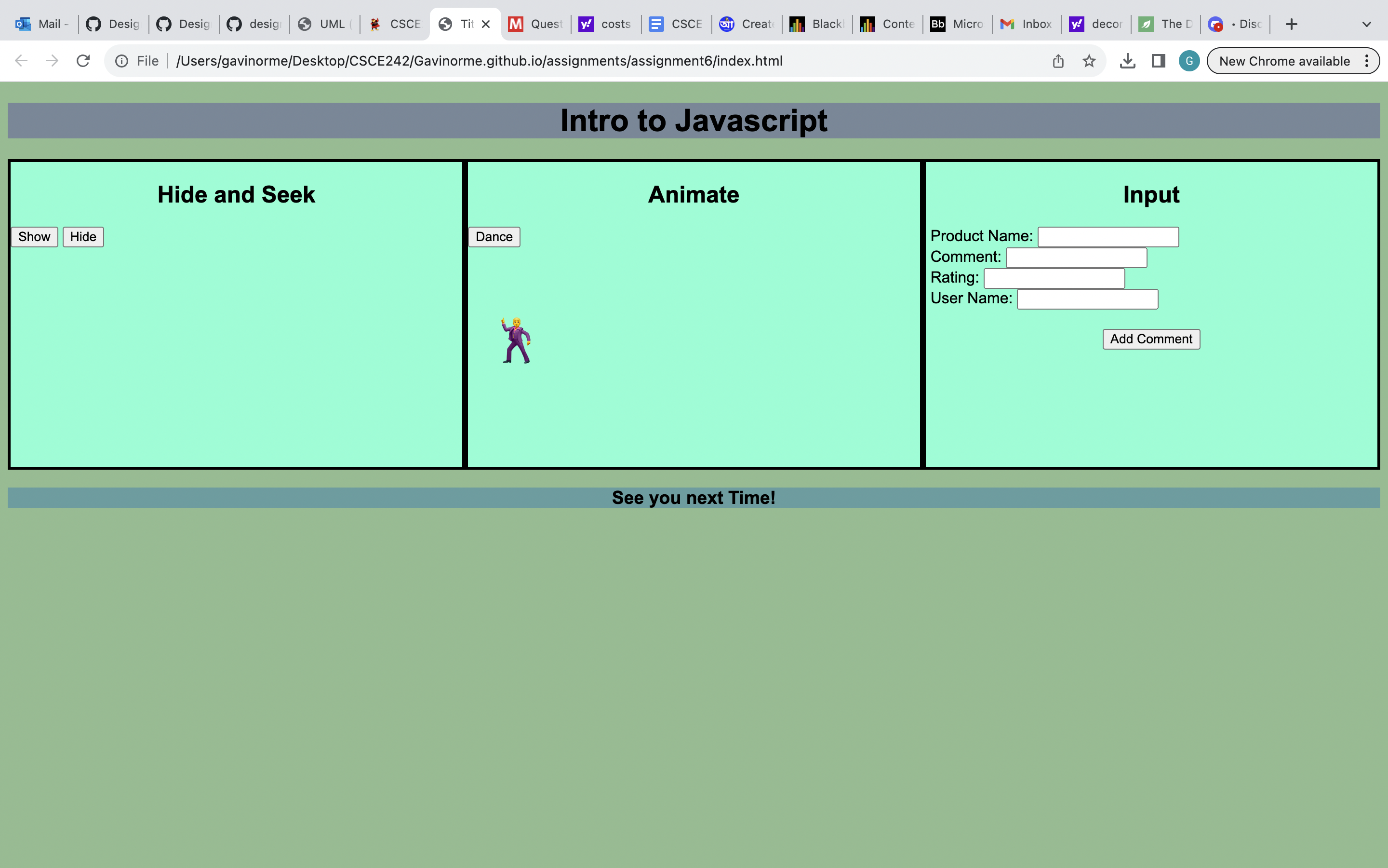 Javascript image